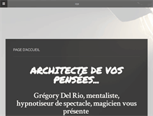 Tablet Screenshot of magicienpro-paris.com